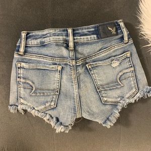 Super cute Shortie Jean Shorts - AE